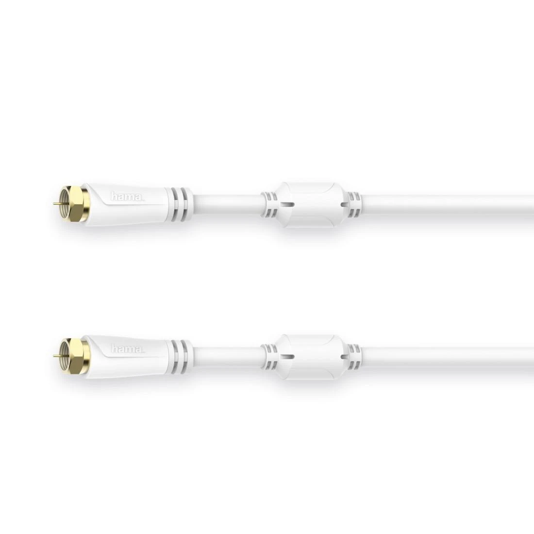 Hama SAT-Anschlusskabel F-Stecker - F-Stecker vergoldet 1.5 m 100 dB