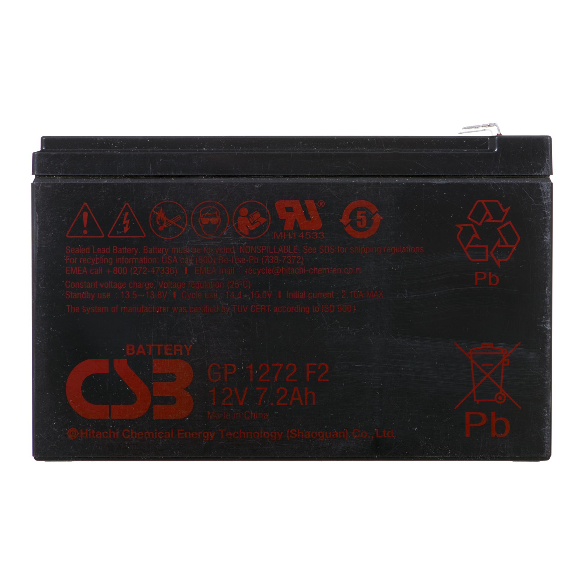 CSB GP1272 F2 CSB įkraunama baterija GP1272 F2 12V/7.2Ah