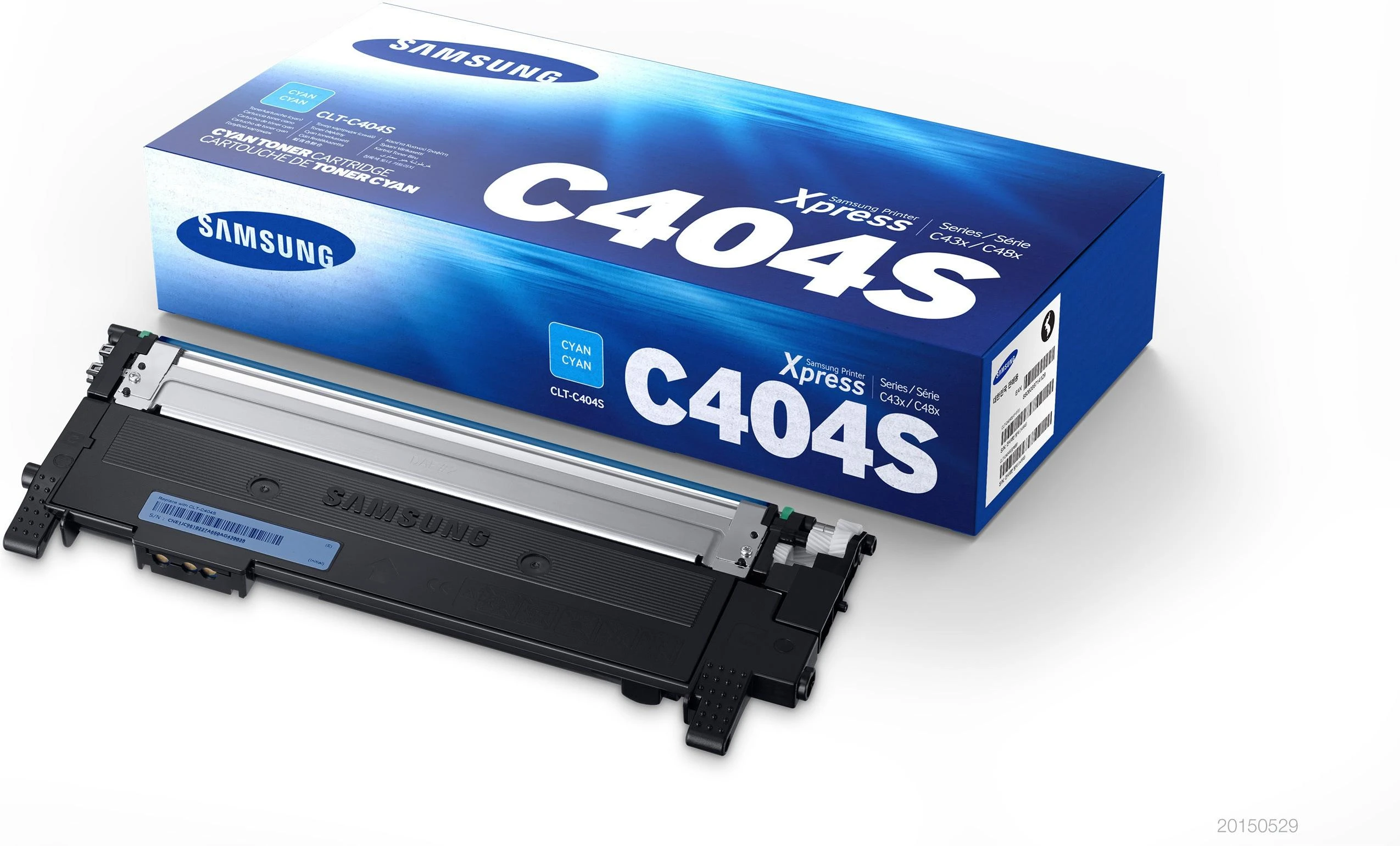 Hewlett Packard (HP) Toneriai HP Samsung CLT-C404S Cyan | 1 000 psl | SL-C430/C430W/C480/C480W