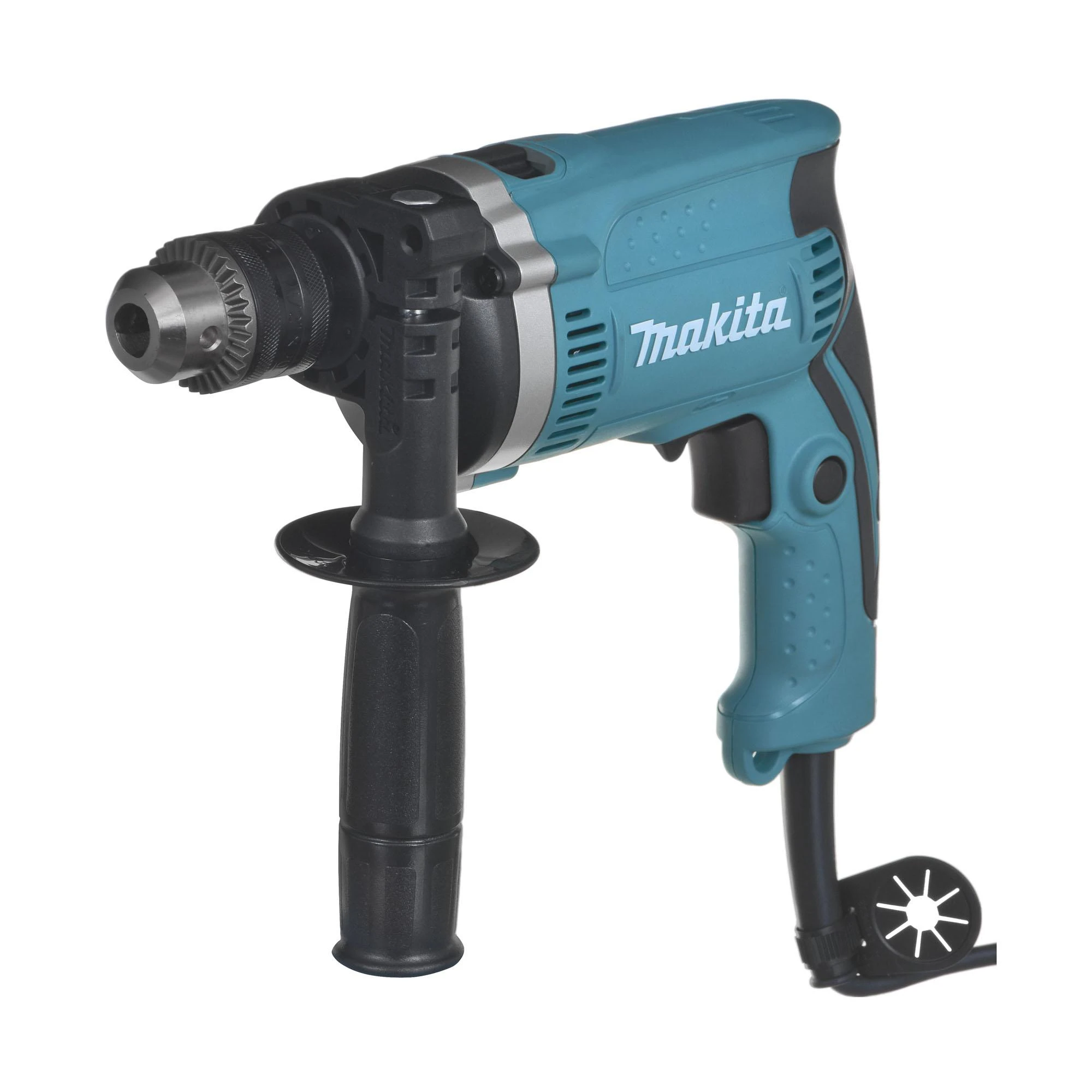 Makita smūginis gręžtuvas HP1630K 710W lagaminas