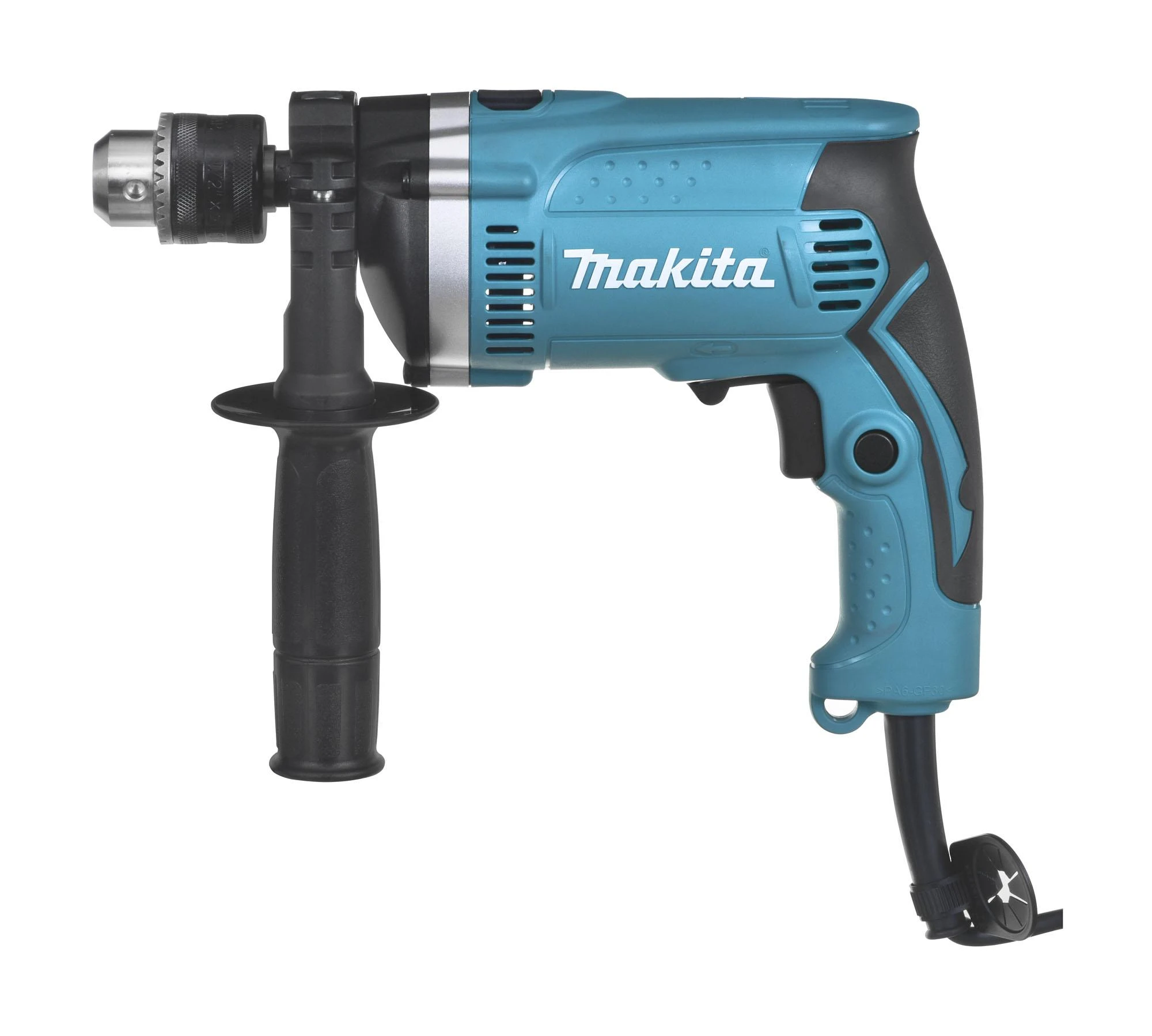 Makita smūginis gręžtuvas HP1630K 710W lagaminas