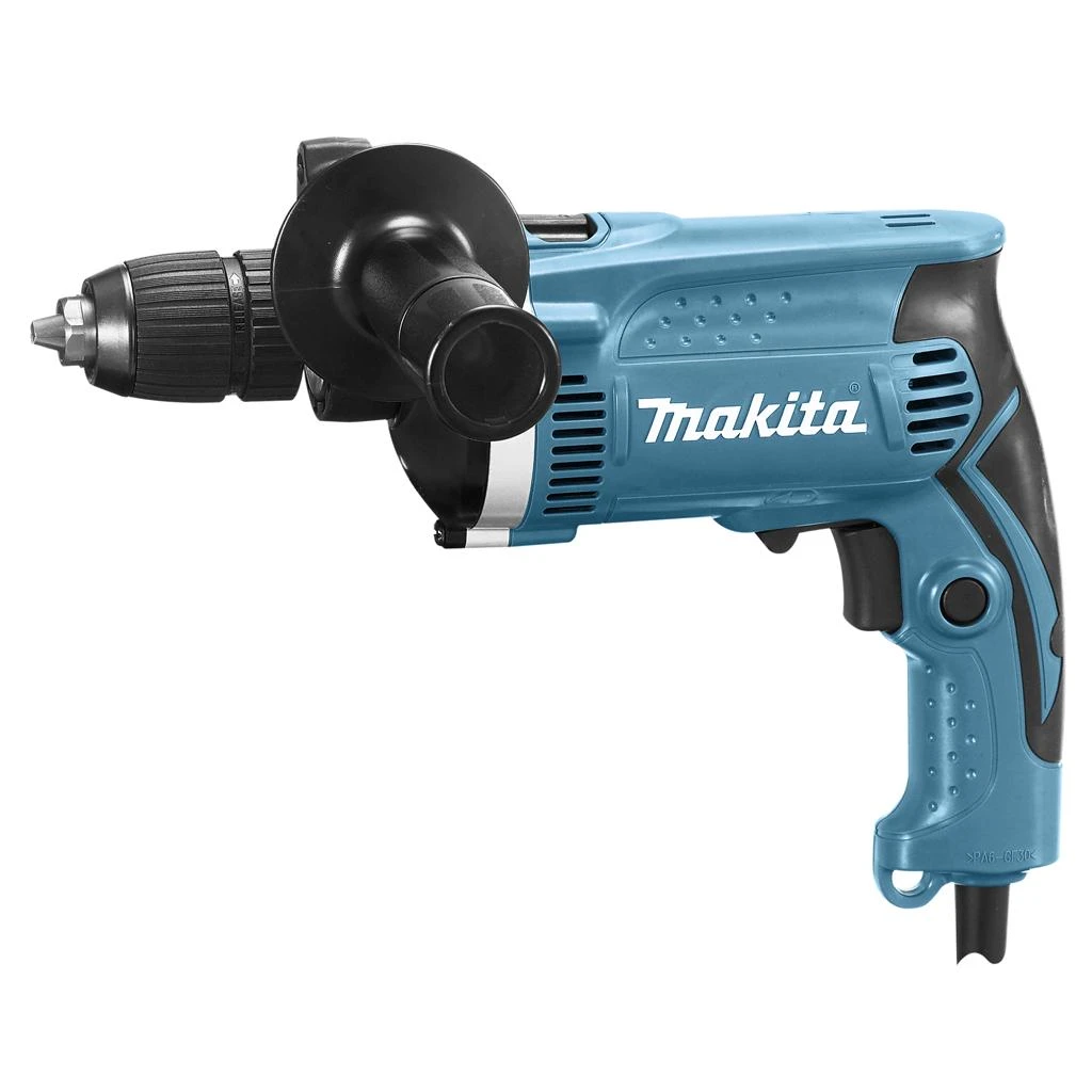 Makita smūginis gręžtuvas HP1631K 710W 1.9 kg, su lagaminu
