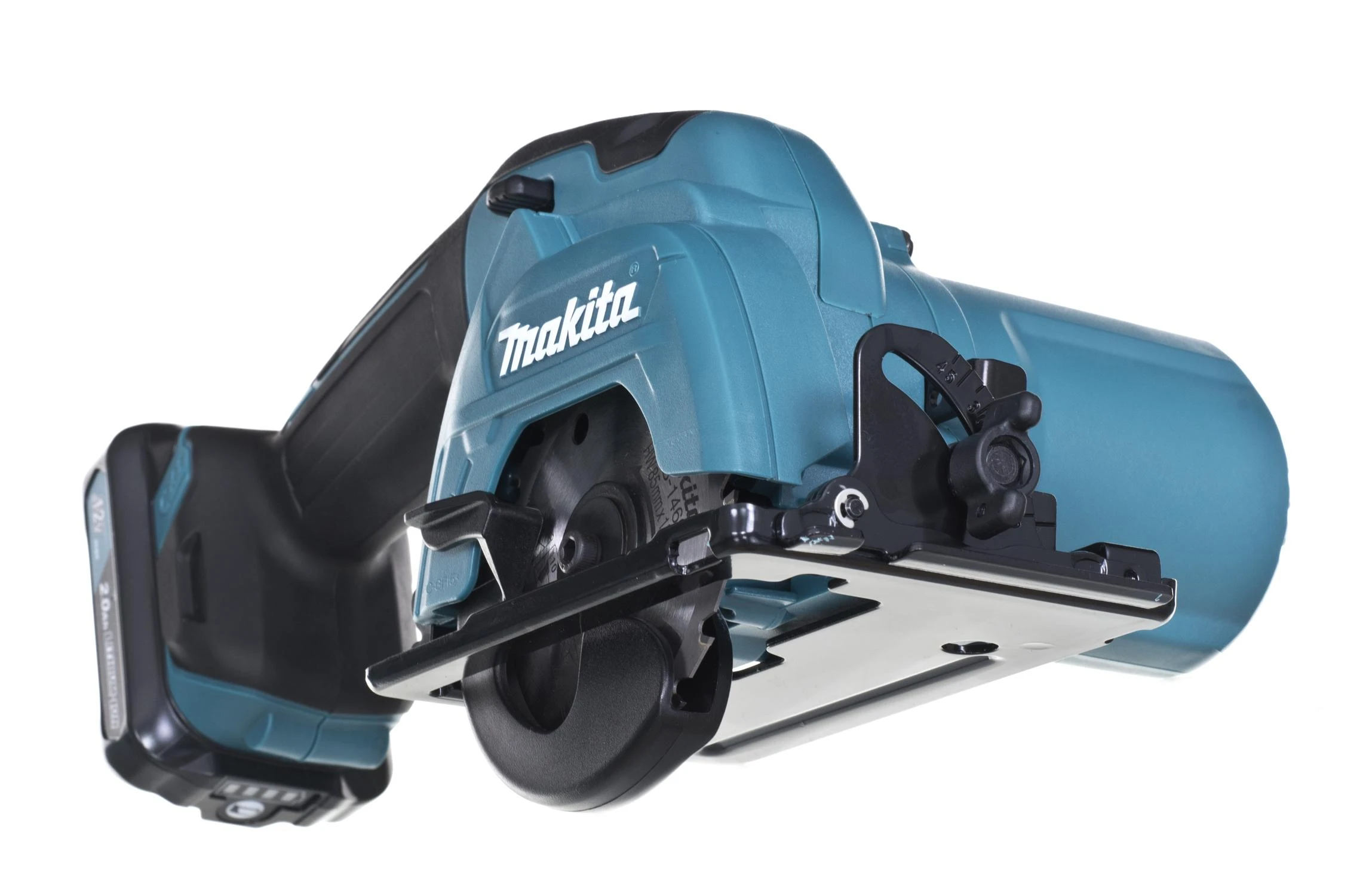 Akumuliatorinis diskinis pjūklas Makita HS301DSAE; 12 V; 2x2,0 Ah akum.