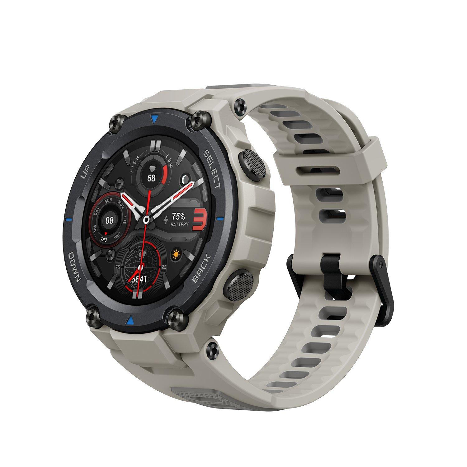Išmanusis laikrodis Amazfit T-Rex Pro, Dykumos pilkos spalvos