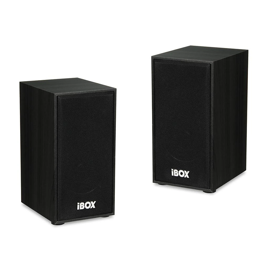 Kompiuterio kolonėlės IBOX IGLSP1B SPEAKERS I-BOX 2.0 SP1 Juodas