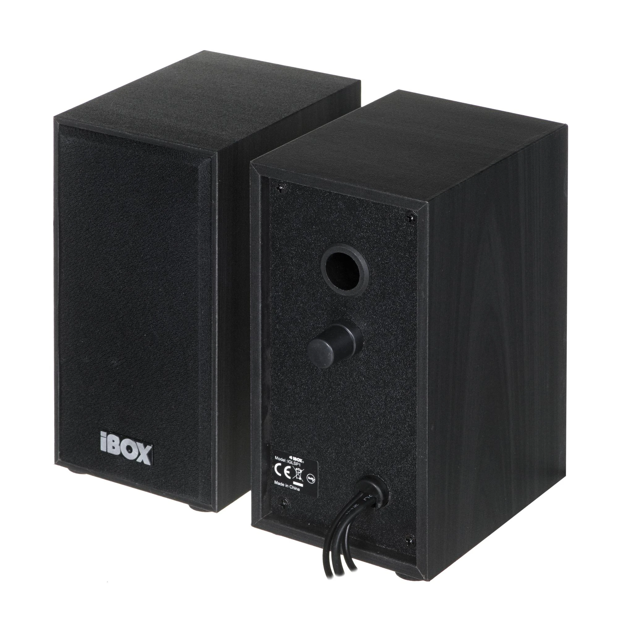 Kompiuterio kolonėlės IBOX IGLSP1B SPEAKERS I-BOX 2.0 SP1 Juodas
