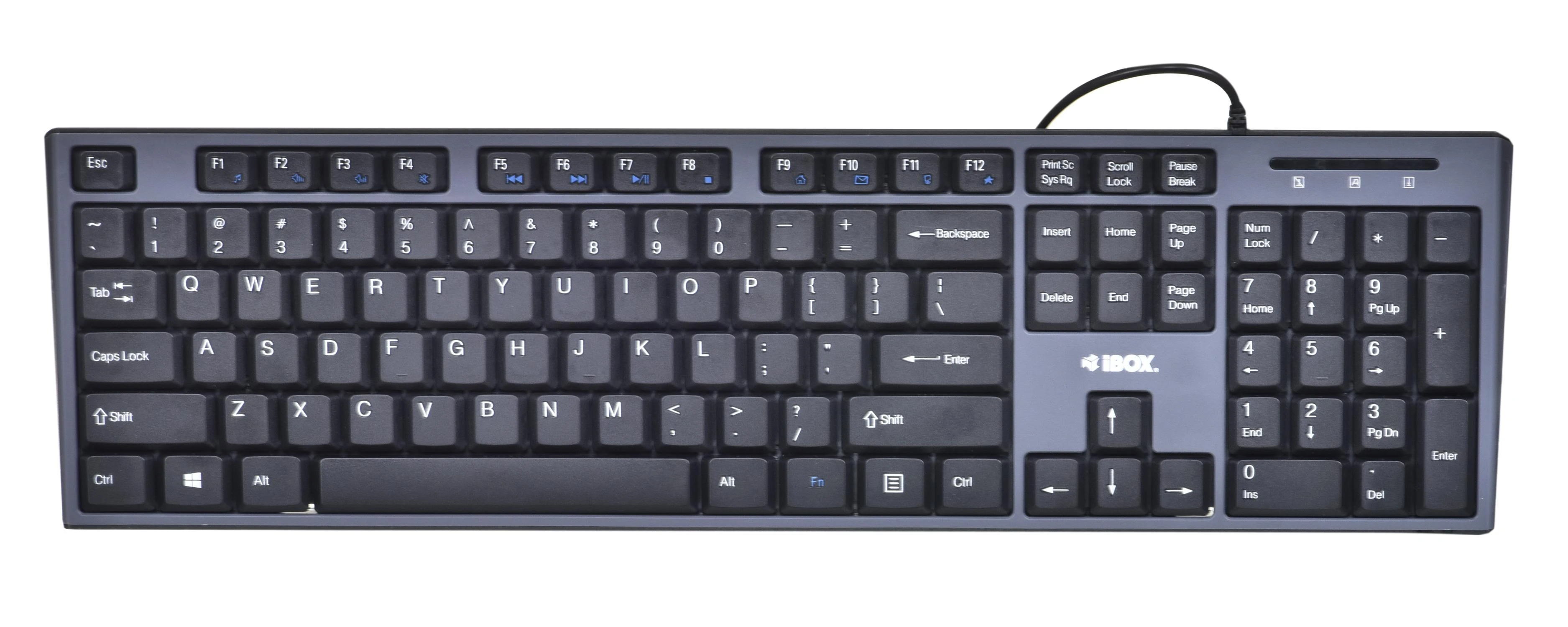 IBOX IKMS606 I-BOX DESKTOP KIT Klaviatūra ir pelė