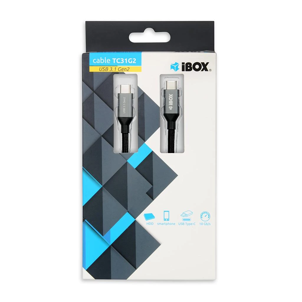 IBOX IKUMTC31G2 I-BOX USB 3.1 Gen.2 CABLE 10 Gb/s 1m