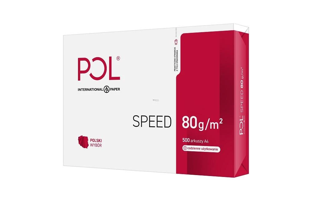 Igepa Spausdinimo Popierius - POLSPEED A4 80g/m² 500 lapų Baltas Matinis