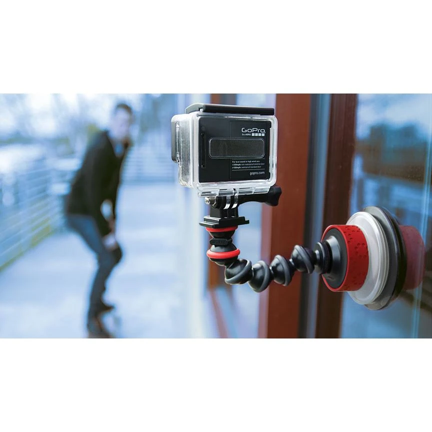 Joby Suction Cup ir GorillaPod Arm Juodas, Raudona