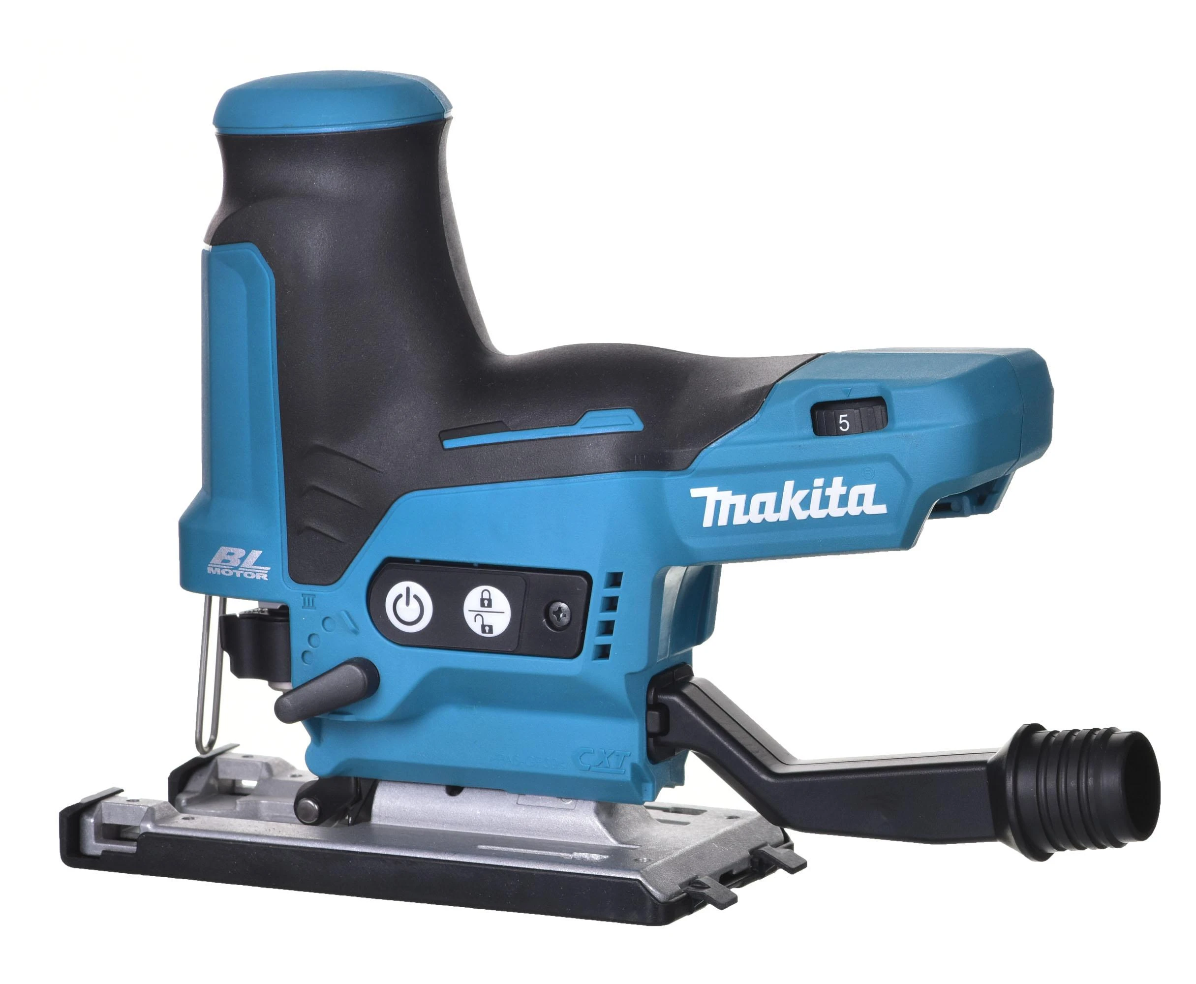 Makita JV102DZ Akumuliatorinis siaurapjūklis 12V MAX, BL-motor, Be akumuliatorių ir kroviklio!