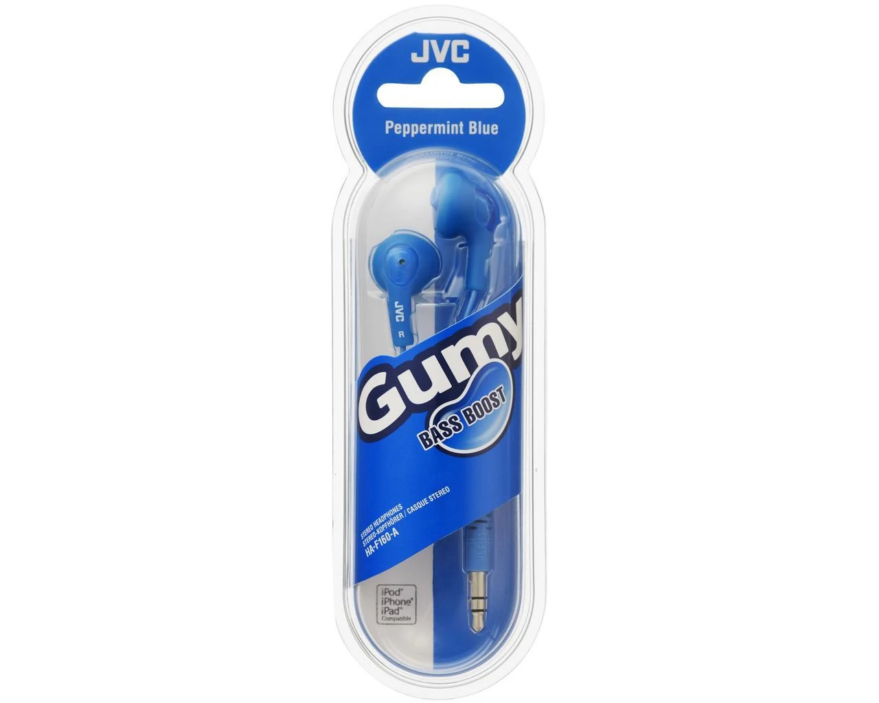 JVC HA-F160-A-E Ausinės Įkišamos į ausį Mėlyna