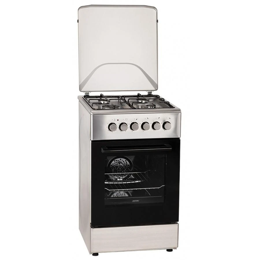 Pastatoma viryklė, dujinė-elektrinė viryklė MPM-54-KGM-06E