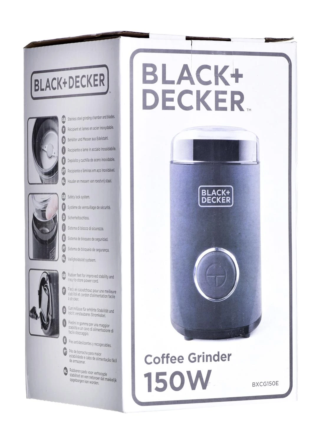 Juodas & Decker Kavos Malūnėlis - Juodas & Decker 150 W