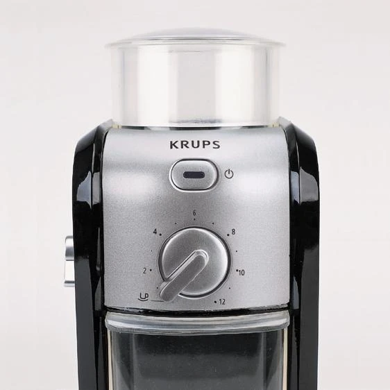 Kavamalė Grinder electric for coffee Krups GVX242 (110W, grinding, juodos spalvos, sidabrinis color)