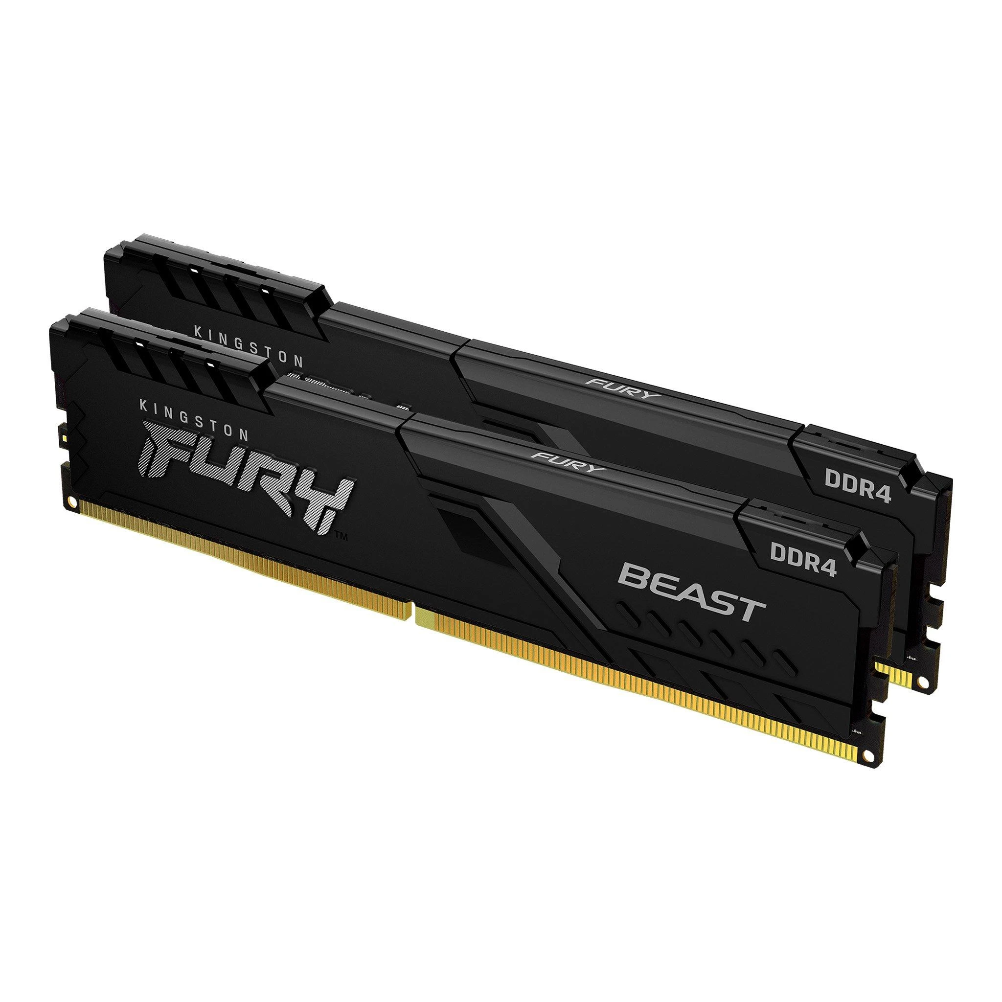 RAM Modulis - Kingston Fury DDR4 64GB 3200MHz CL16 Juodas