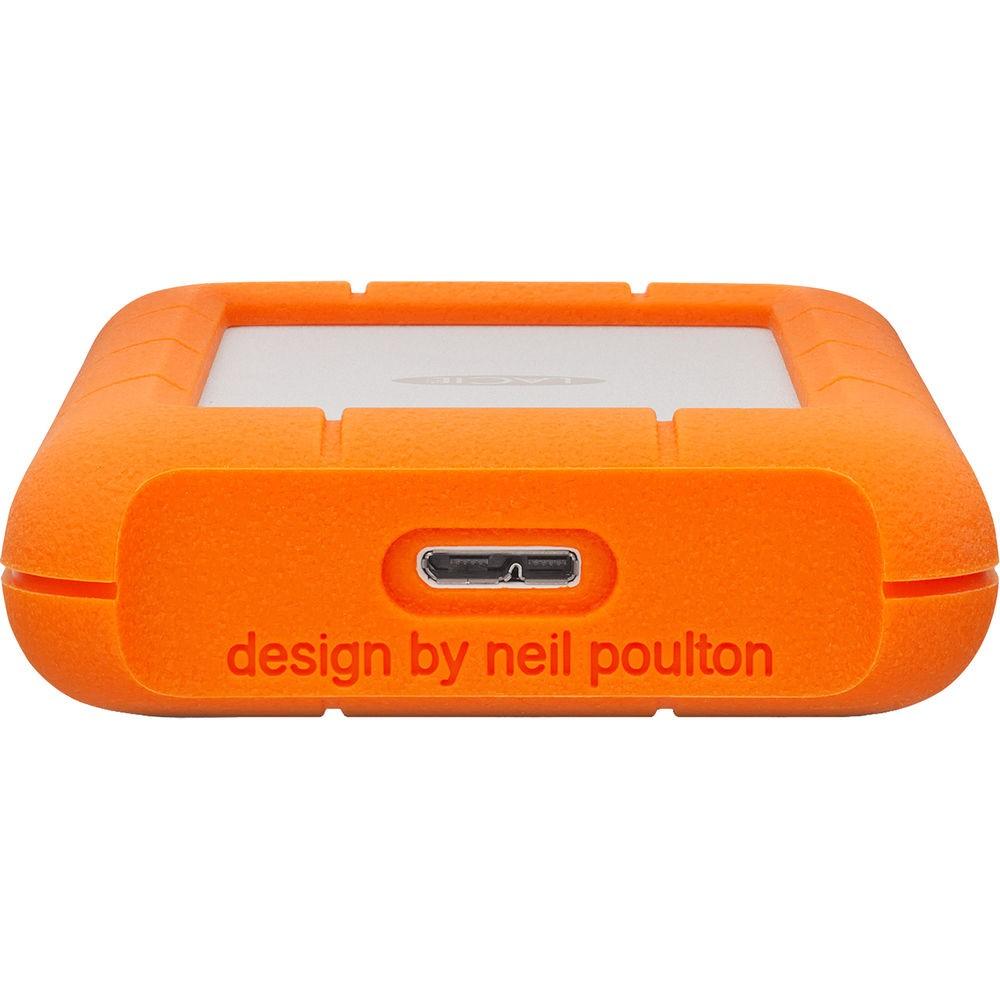 Kietasis diskas „LaCie Rugged Mini“ 2,5 colio, 5 TB, USB 3.2, 1 kartos, USB 3.2