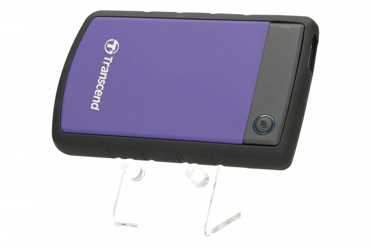 Išorinis kietasis diskas Transcend 25H3P 2.5'' 1TB USB3, Triguba smūgių slopinimo sistema
