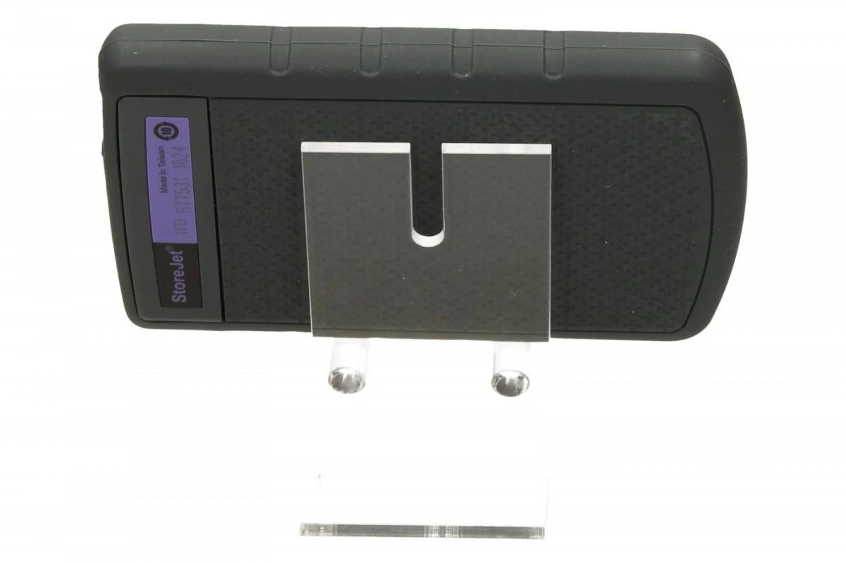 Išorinis kietasis diskas Transcend 25H3P 2.5'' 1TB USB3, Triguba smūgių slopinimo sistema