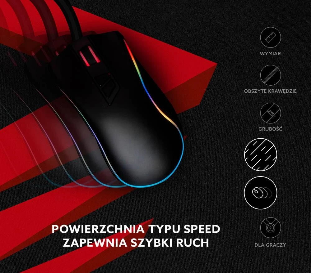 Pelės Kilimėlis - Savio Turbo Dynamic L