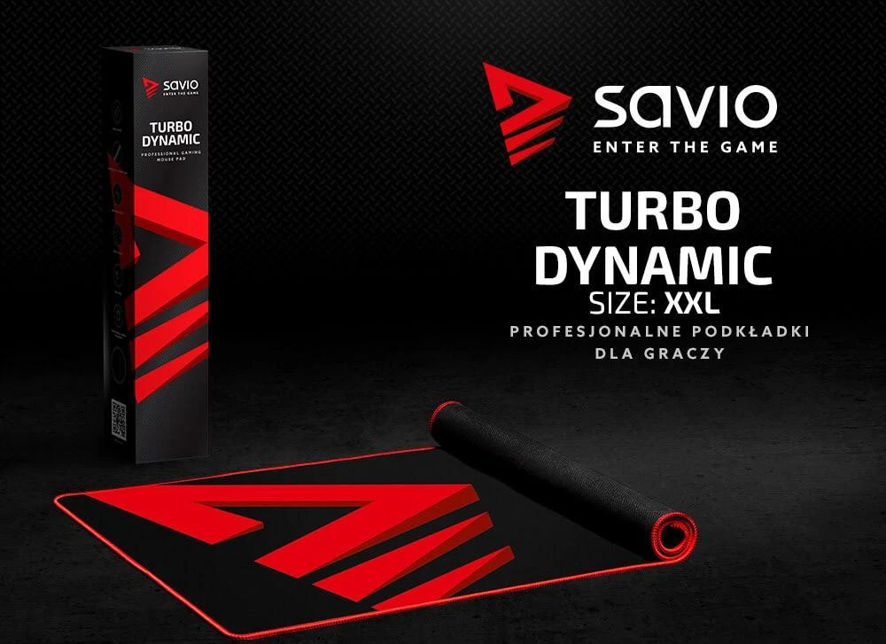 Pelės Kilimėlis - Savio Turbo Dynamic XXL