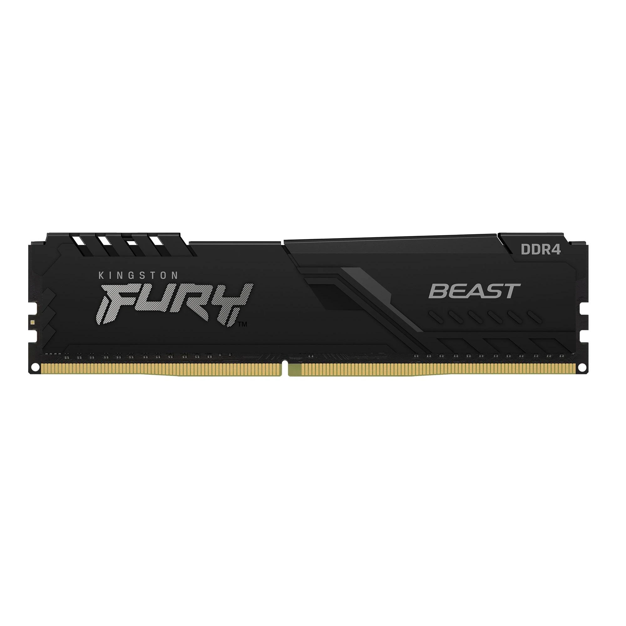 KINGSTON 32GB 3200MHz DDR4 CL16 DIMM rinkinys iš 2 1Gx8 FURY Beast Juodas