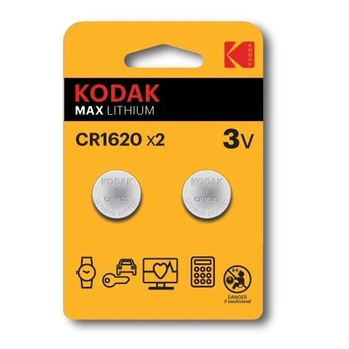 Kodak CR1620 3V monetos tipo baterijų komplektas