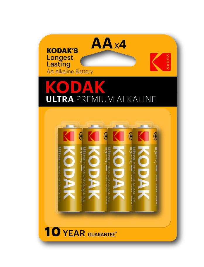 KODAK Ultra Premium LR6 (AA) 4 pak. Elementai