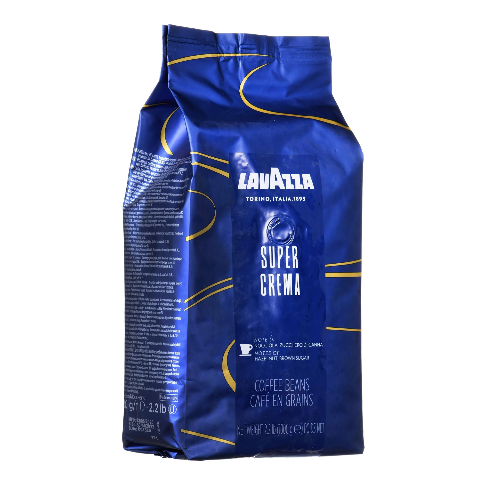 Kava Lavazza Espresso Super Kreminis, pupelės, 1kg 2201-016
