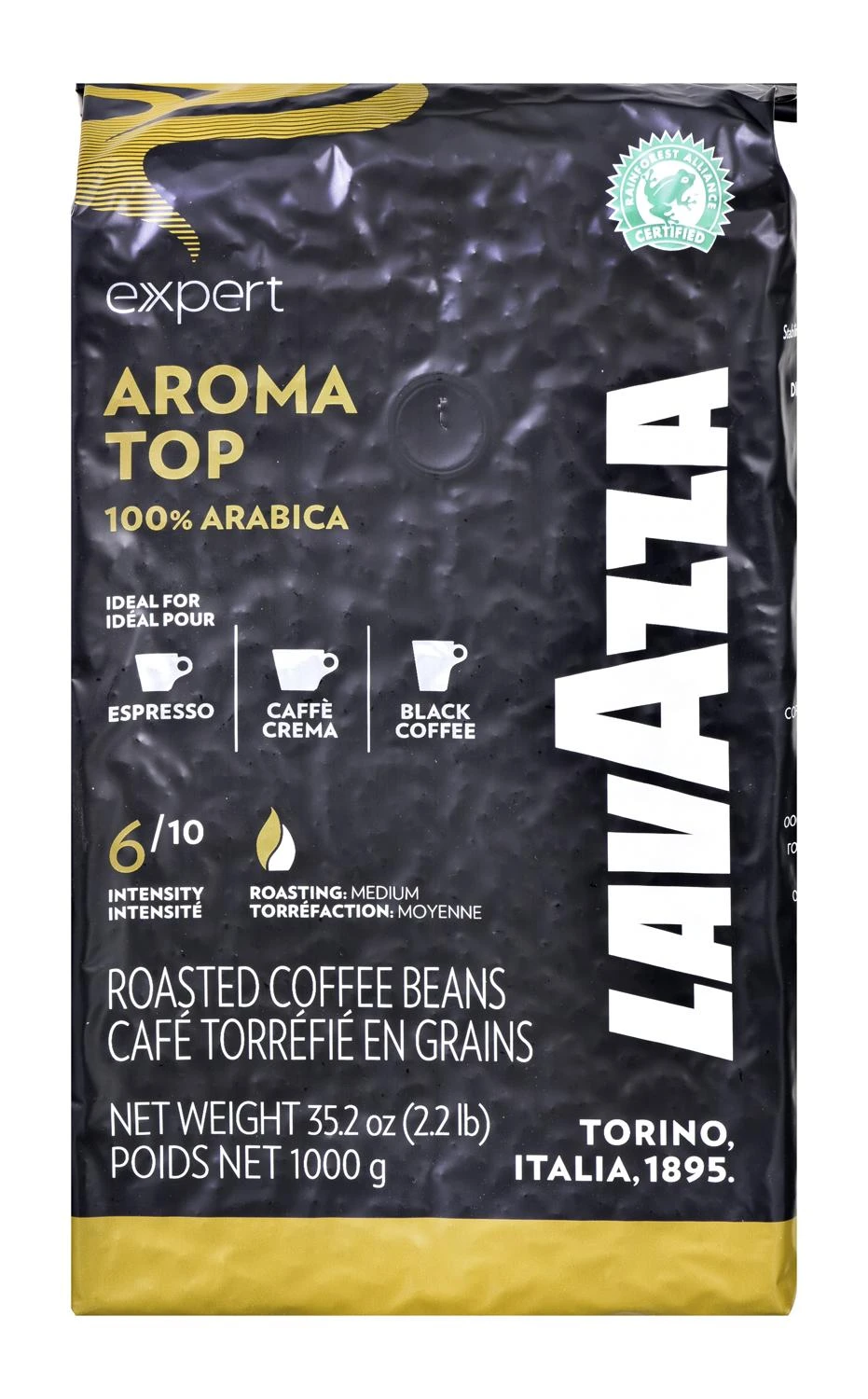 Lavazza Aroma Top kavos pupelės 1kg