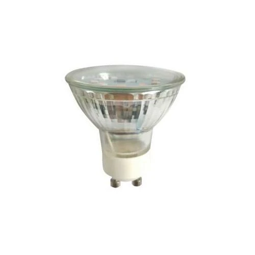 Lemputė LED GU10 230V 5W 450lm šiltai balta 2700K, stiklinė, LED line
