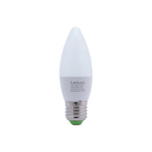 Lemputė|LEDURO|Energijos sąnaudos 7 vatai|Šviesos srautas 600 liumenų|3000 K|220-240V|Spindulio kampas 200 laipsnių|21227