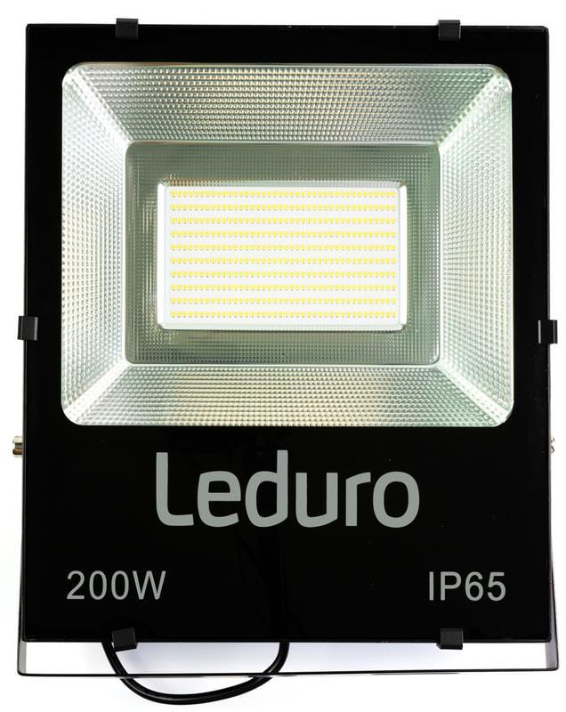 Lempa|LEDURO|Energijos sąnaudos 200 vatų|Šviesos srautas 24000 liumenų|4500 K|AC 85-265V|Spindulio kampas 100 laipsnių|46700