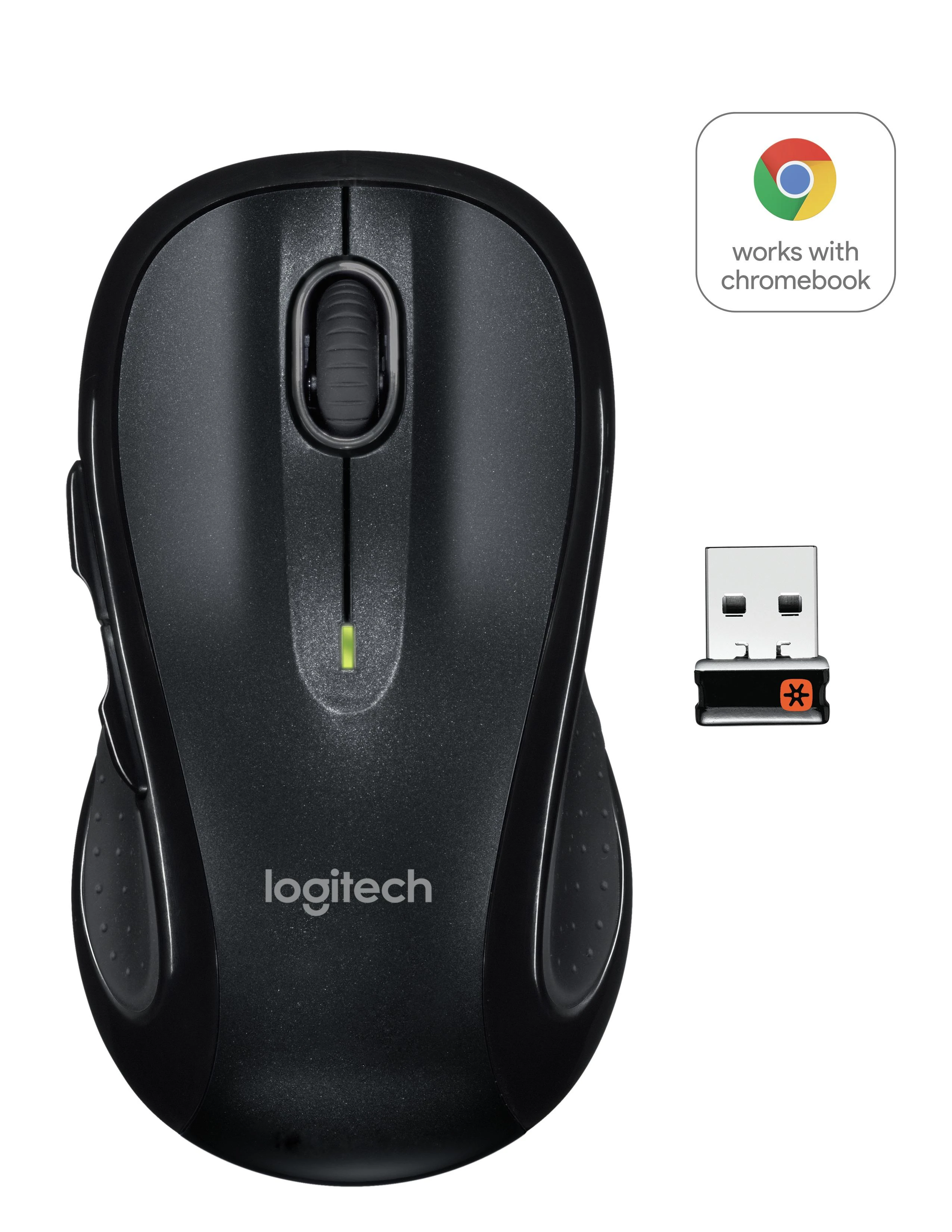 Logitech M510 kompiuterinė pelė Radijo dažnio belaidė Lazeris