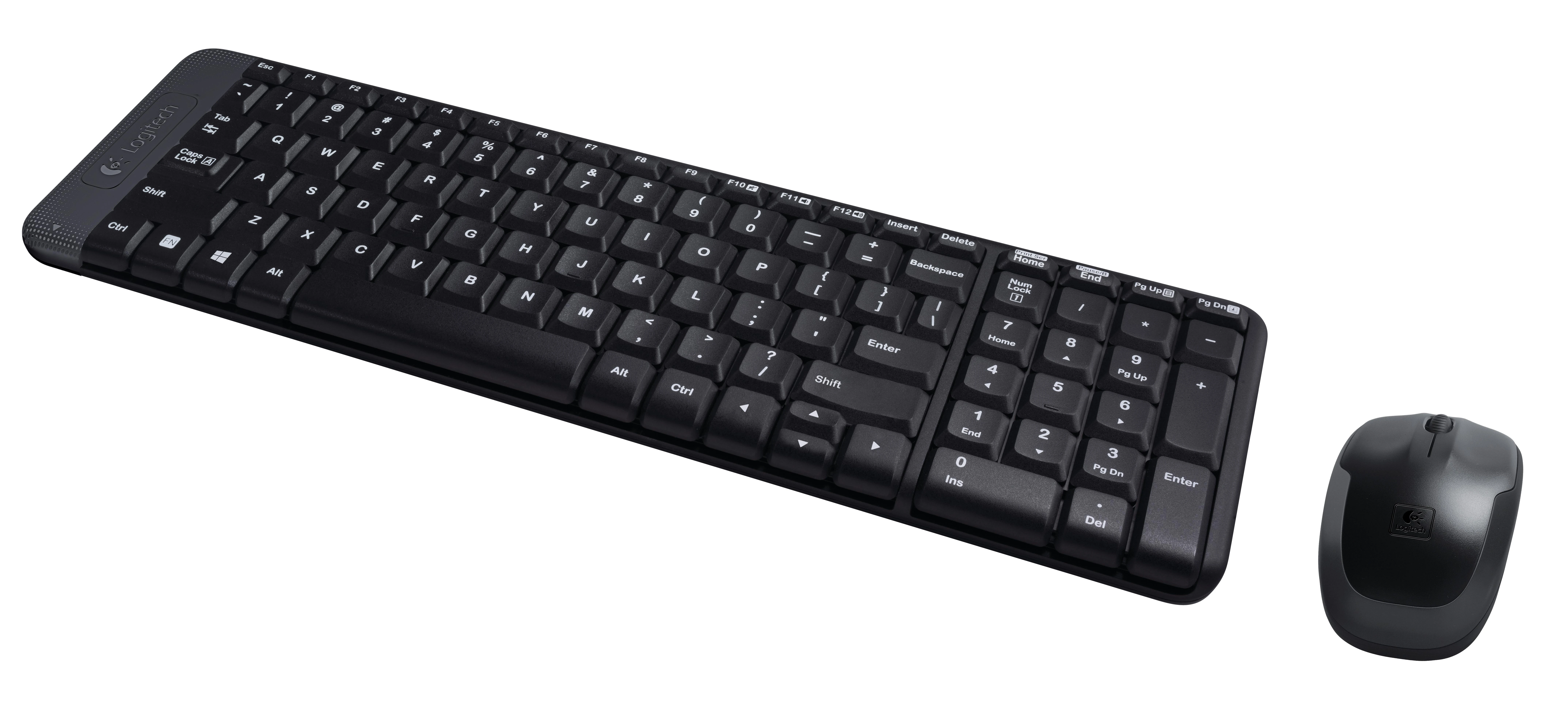 Belaidis klaviatūros ir pelės rinkinys Logitech MK220, US išdėstymas