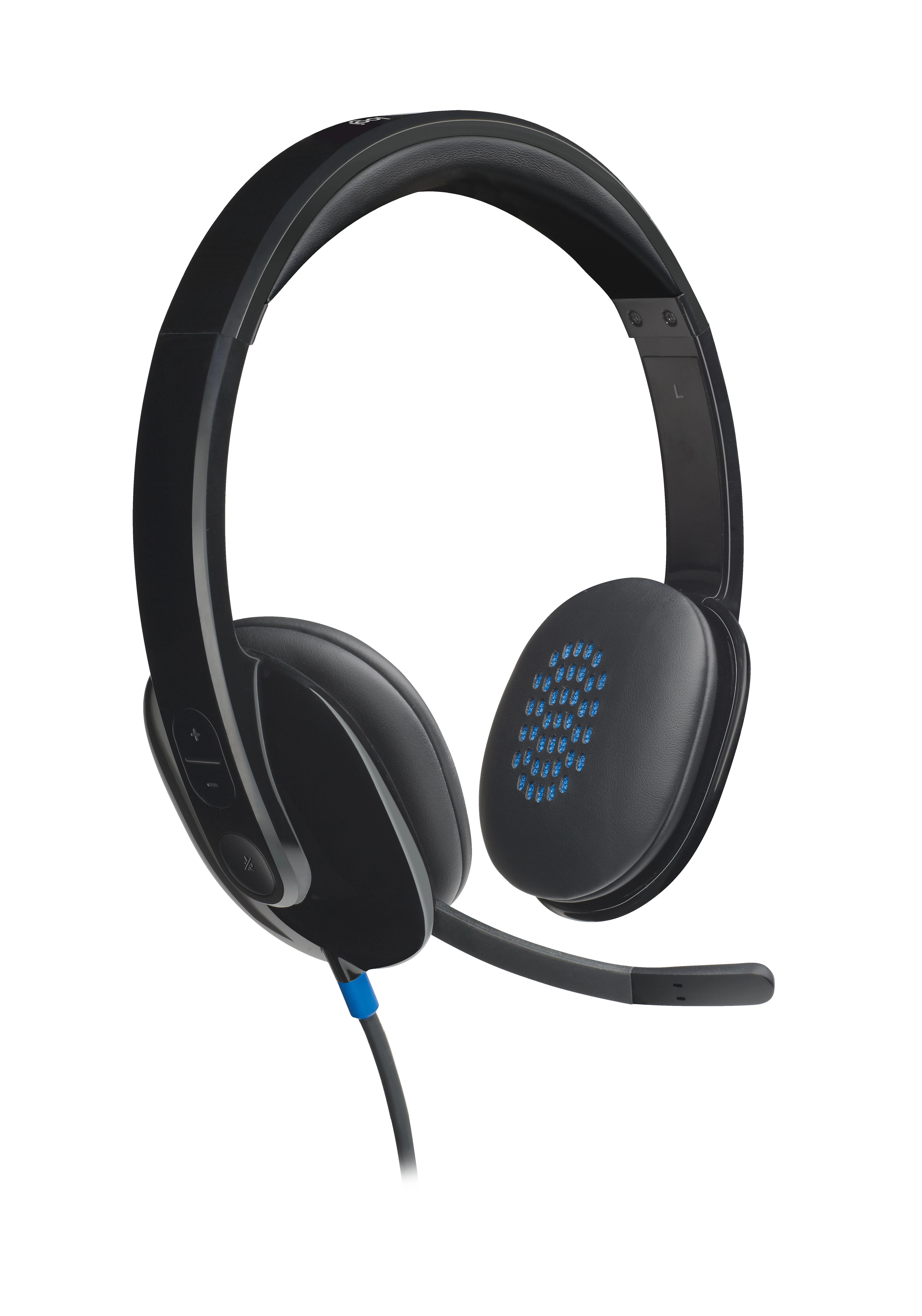 Universalios Ausinės Logitech H540 su USB jungtimi ir triukšmą slopinančiu mikrofonu