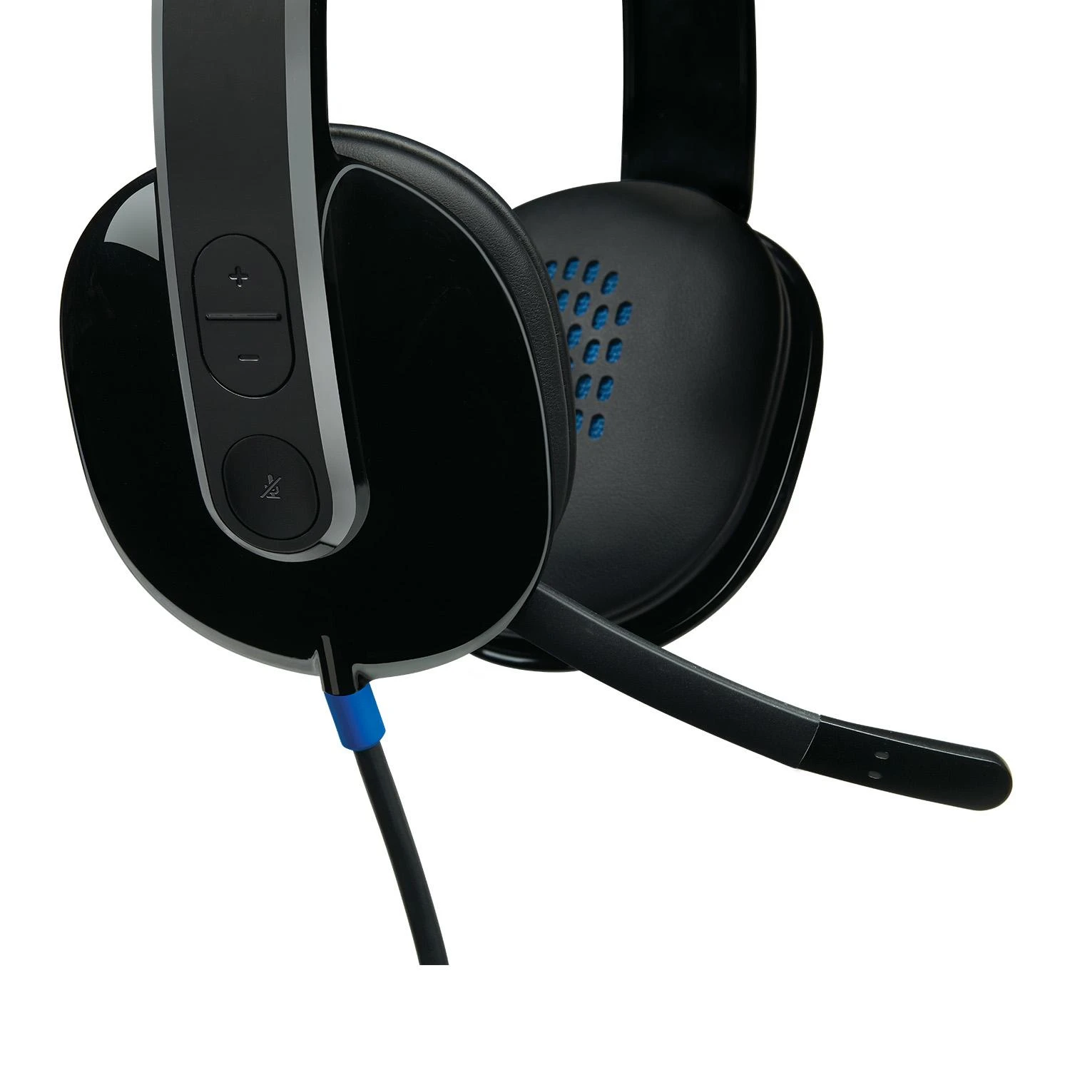 Universalios Ausinės Logitech H540 su USB jungtimi ir triukšmą slopinančiu mikrofonu