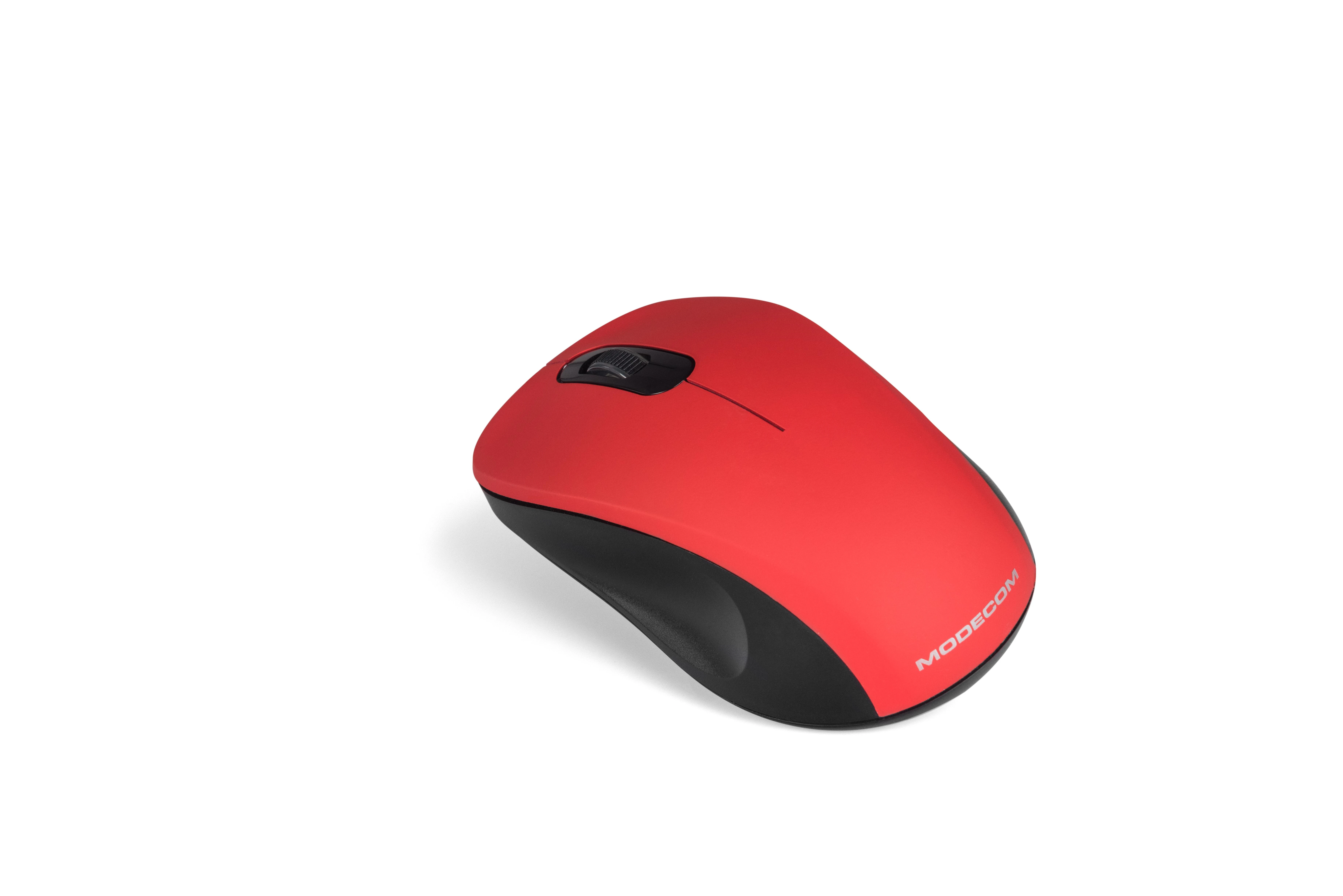 Pelė Modecom MC-WM10S Silent red