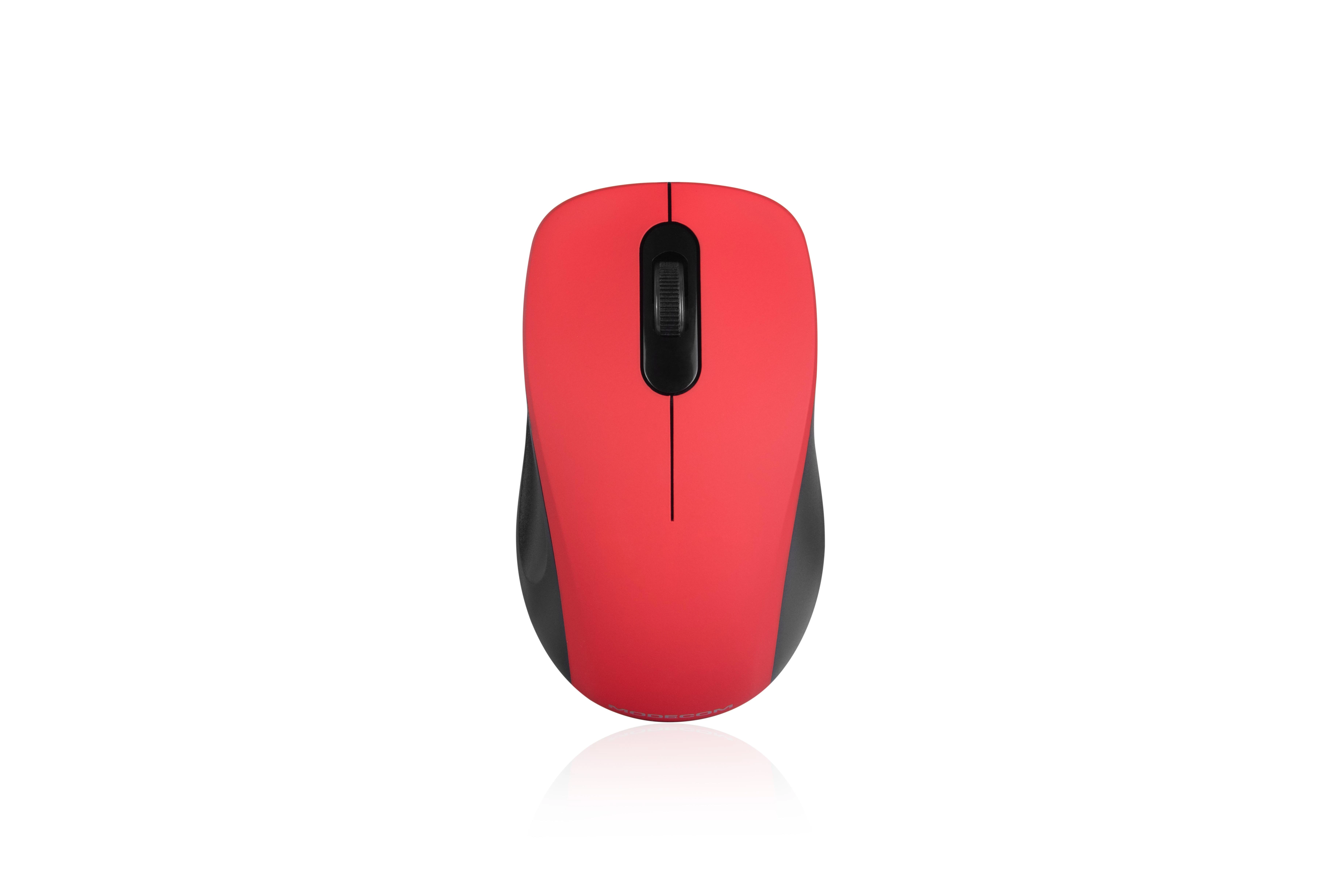 Pelė Modecom MC-WM10S Silent red