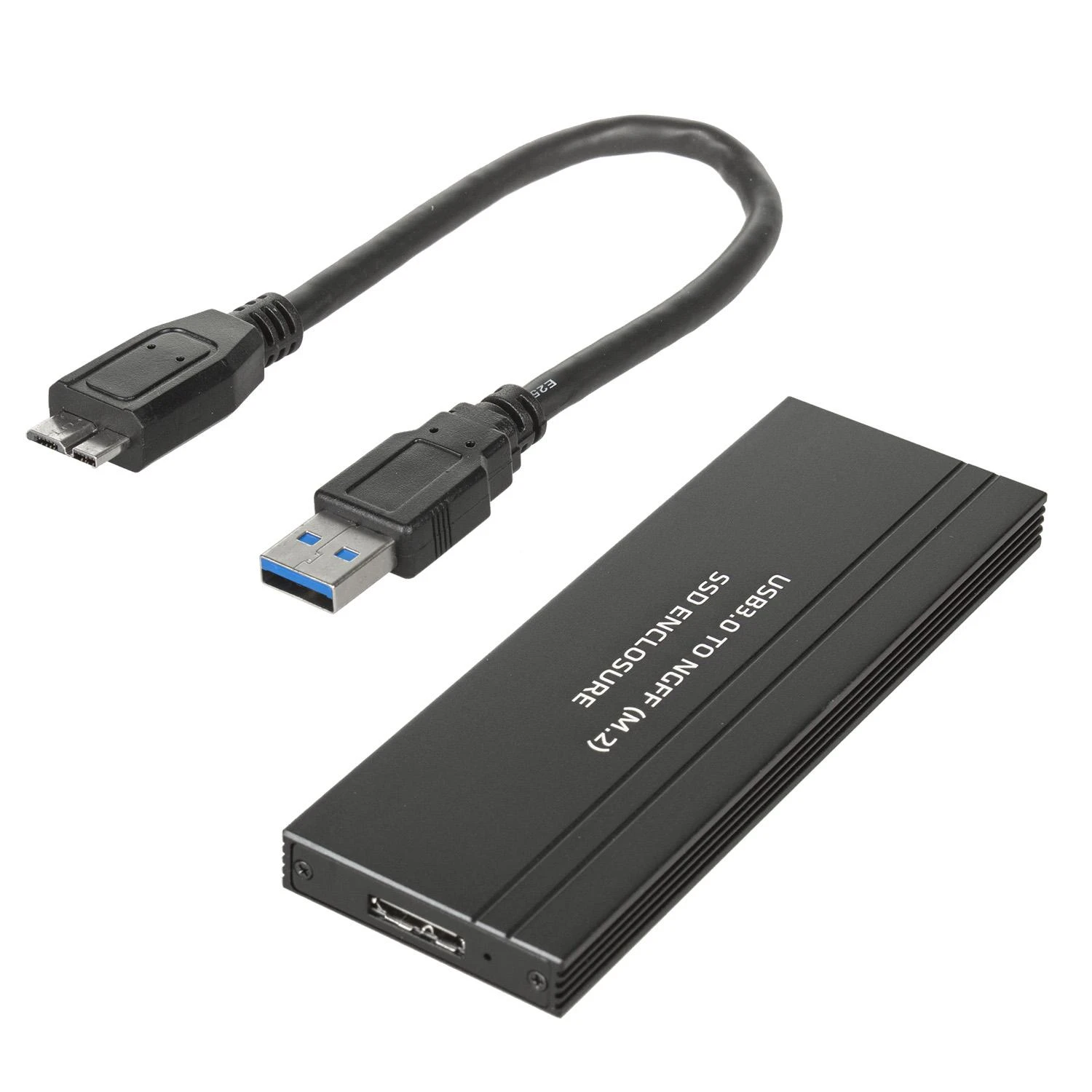 Maclean MCE582 SSD dėklo adapteris SSD M.2, NGFF, USB 3.0, dydžiai 2230/2240/2260/2280, aliuminio korpusas,
