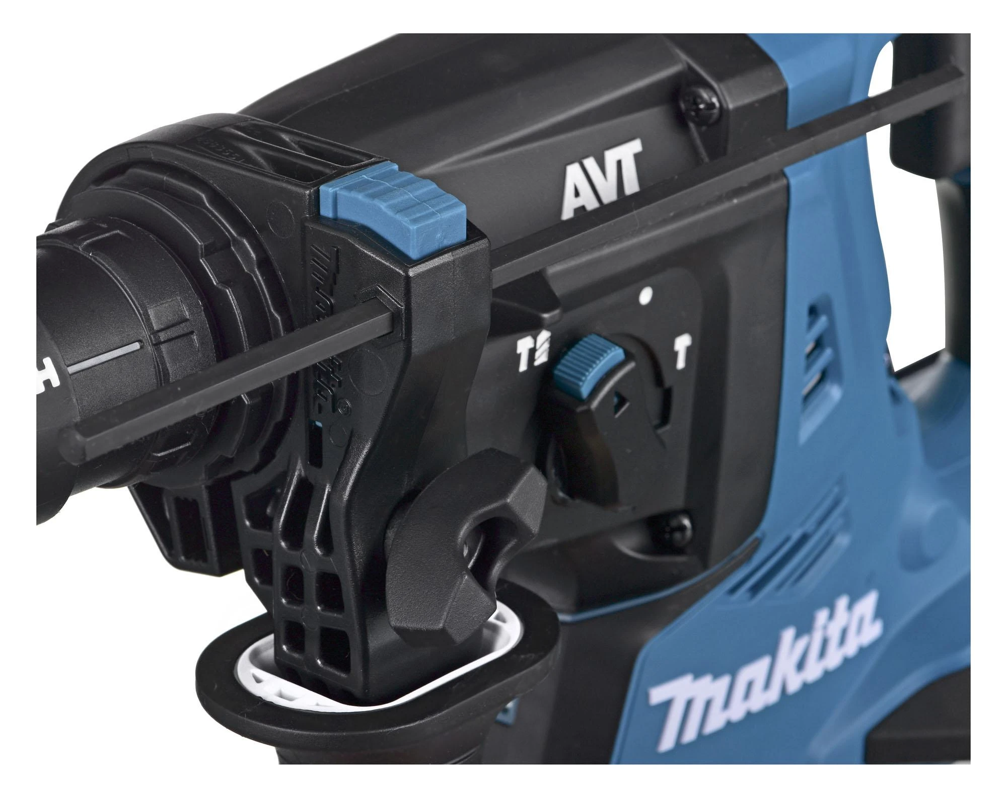 Makita perforatorius DHR281Z, SDS-PLUS, 2x18V, 2.9J + papildomas beraktis griebtuvas, be akumuliatoriaus ir kroviklio