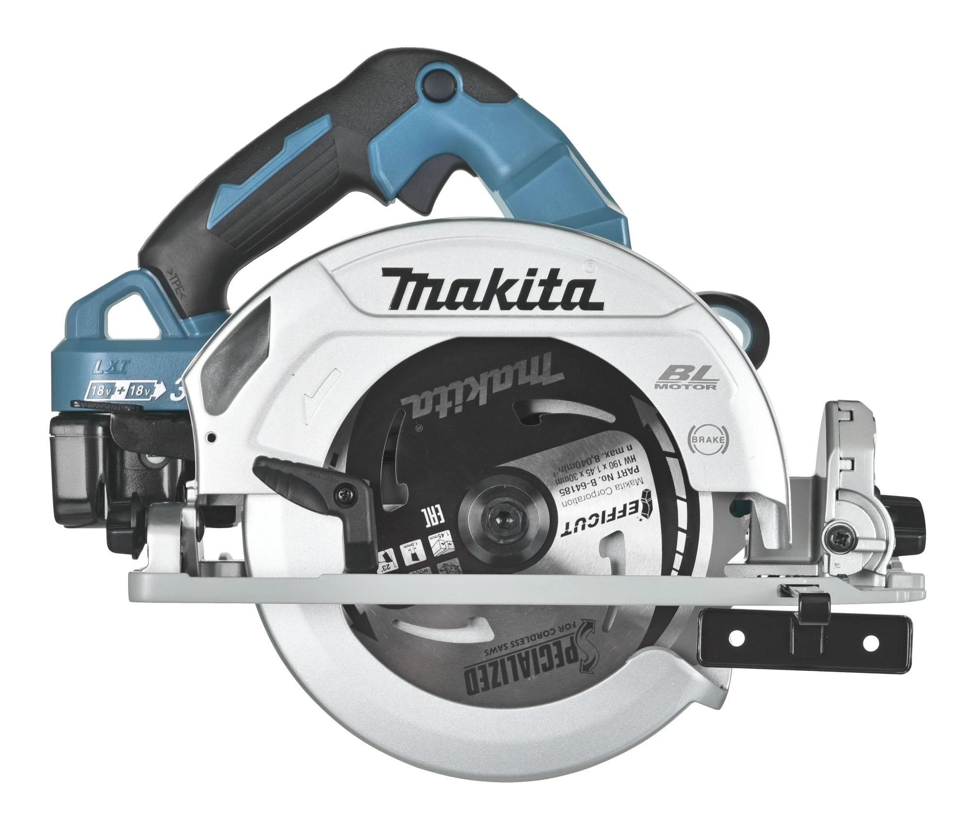 Diskinis pjūklas MAKITA 2X18V 190mm 2x5,0Ah DHS783T2JU