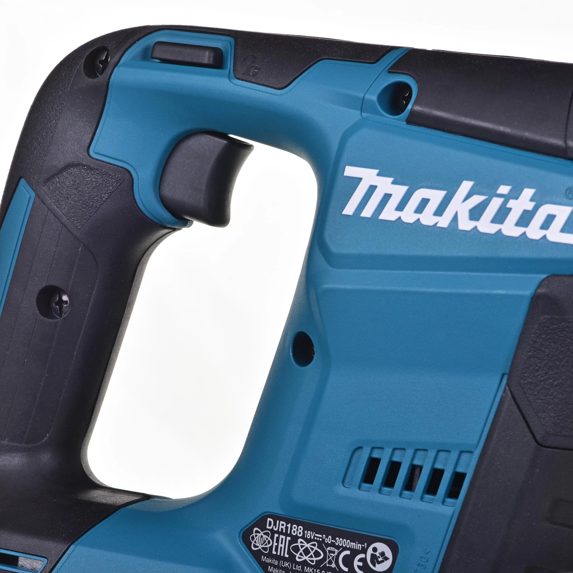 Makita DJR188Z Akumuliatorinis tiesinis pjūklas 18 V, Be akumuliatorių ir kroviklio!