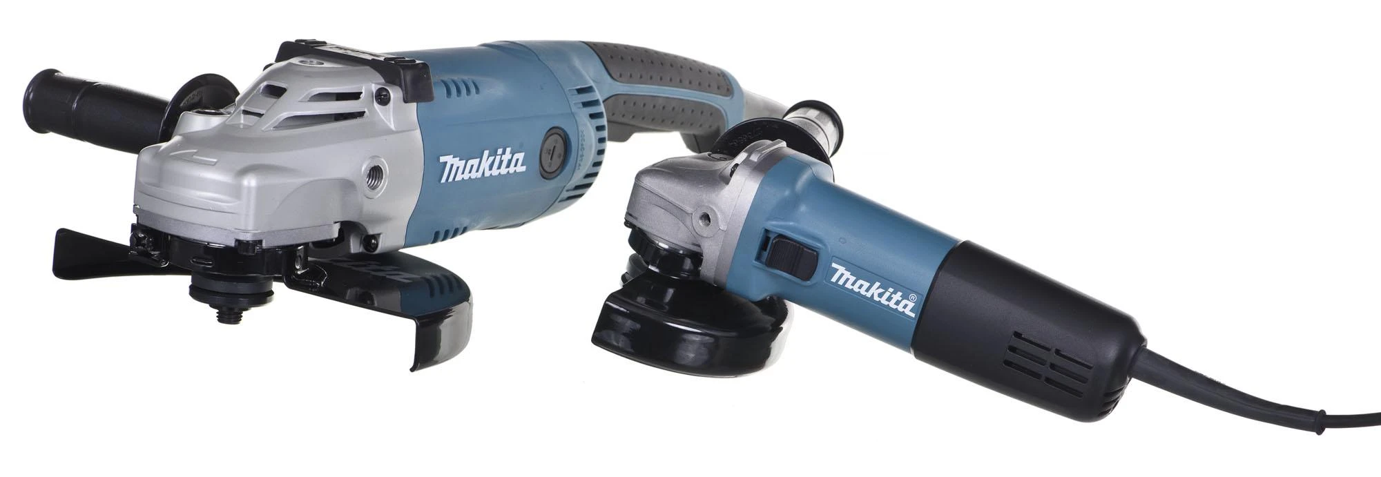 MAKITA KAMPINIS ŠLIFULĖLIŲ KOMPLEKTAS DK0053 (GA9020 + 9558HNR) DĖKLAS