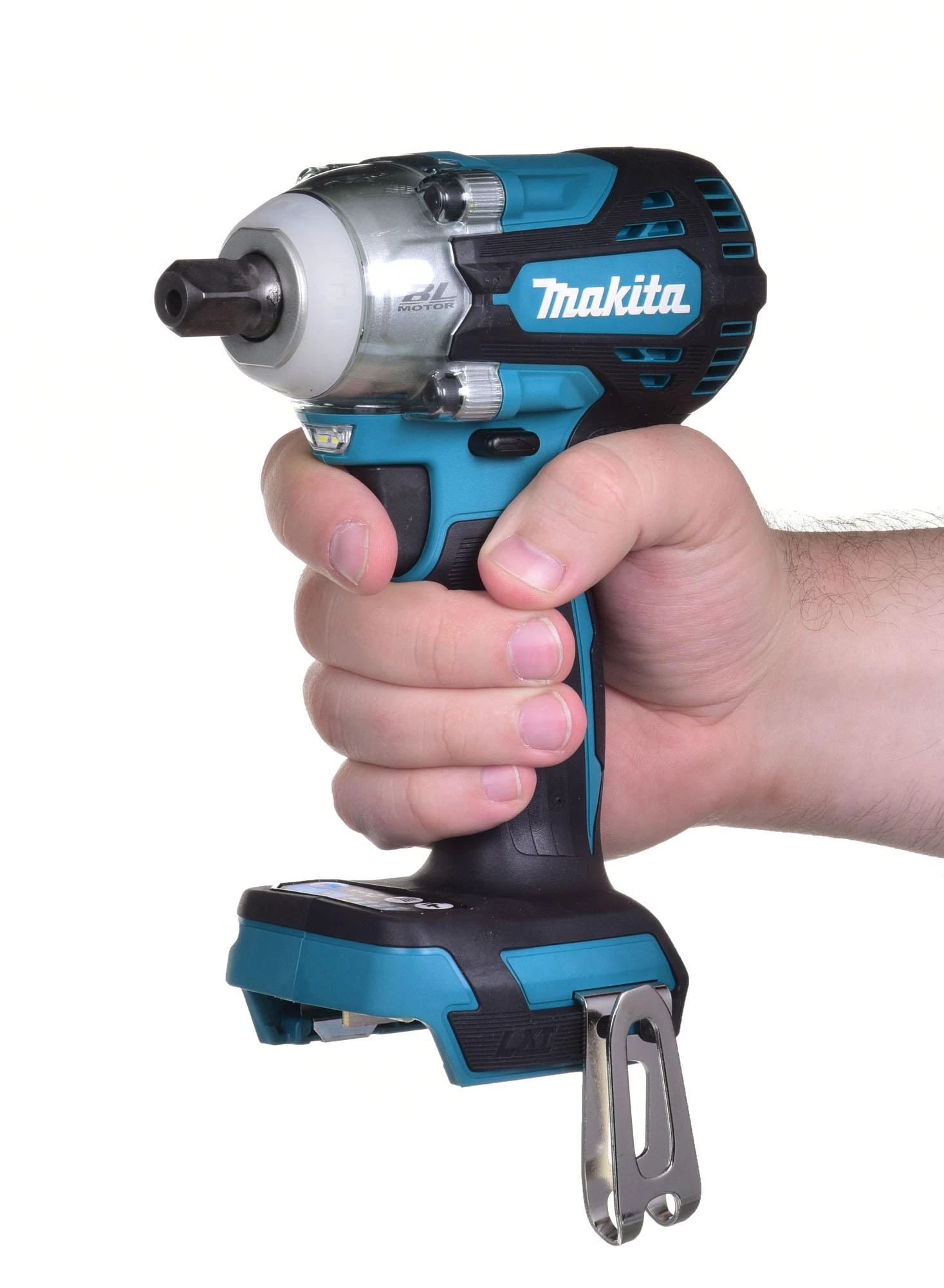 Makita DTW301Z Akumuliatorinis smūginis veržliasukis 18V, 330 Nm, LED 1/2" (PIN SHANK), Be akumuliatorių ir kroviklio!