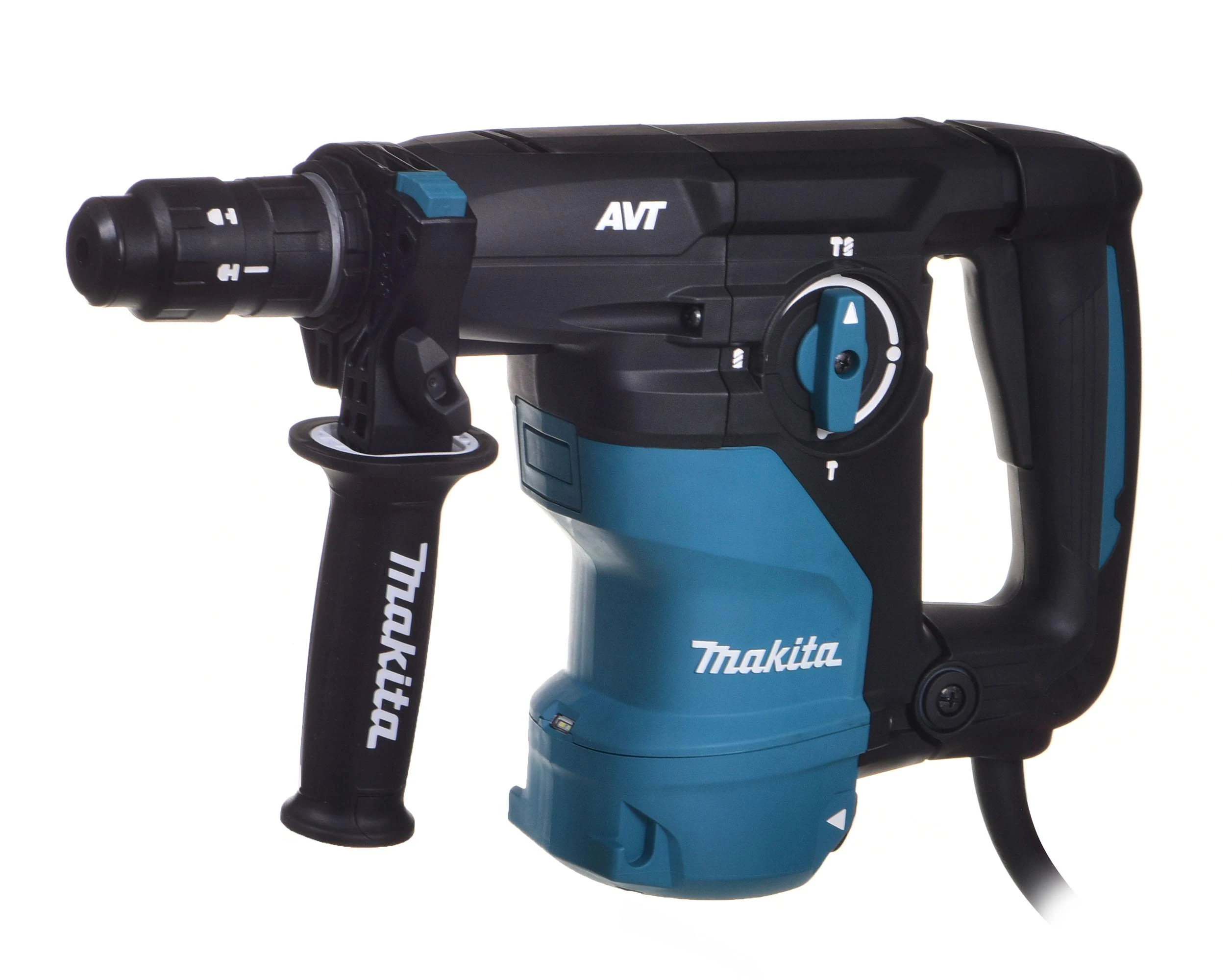 MAKITA SDS-PLUS 1050W GRĘŽIMO IR PRIVERIMO KJŪKAS 3.9J AVT LED + LAIKIKLIS + DX11 HR3012FCWJ