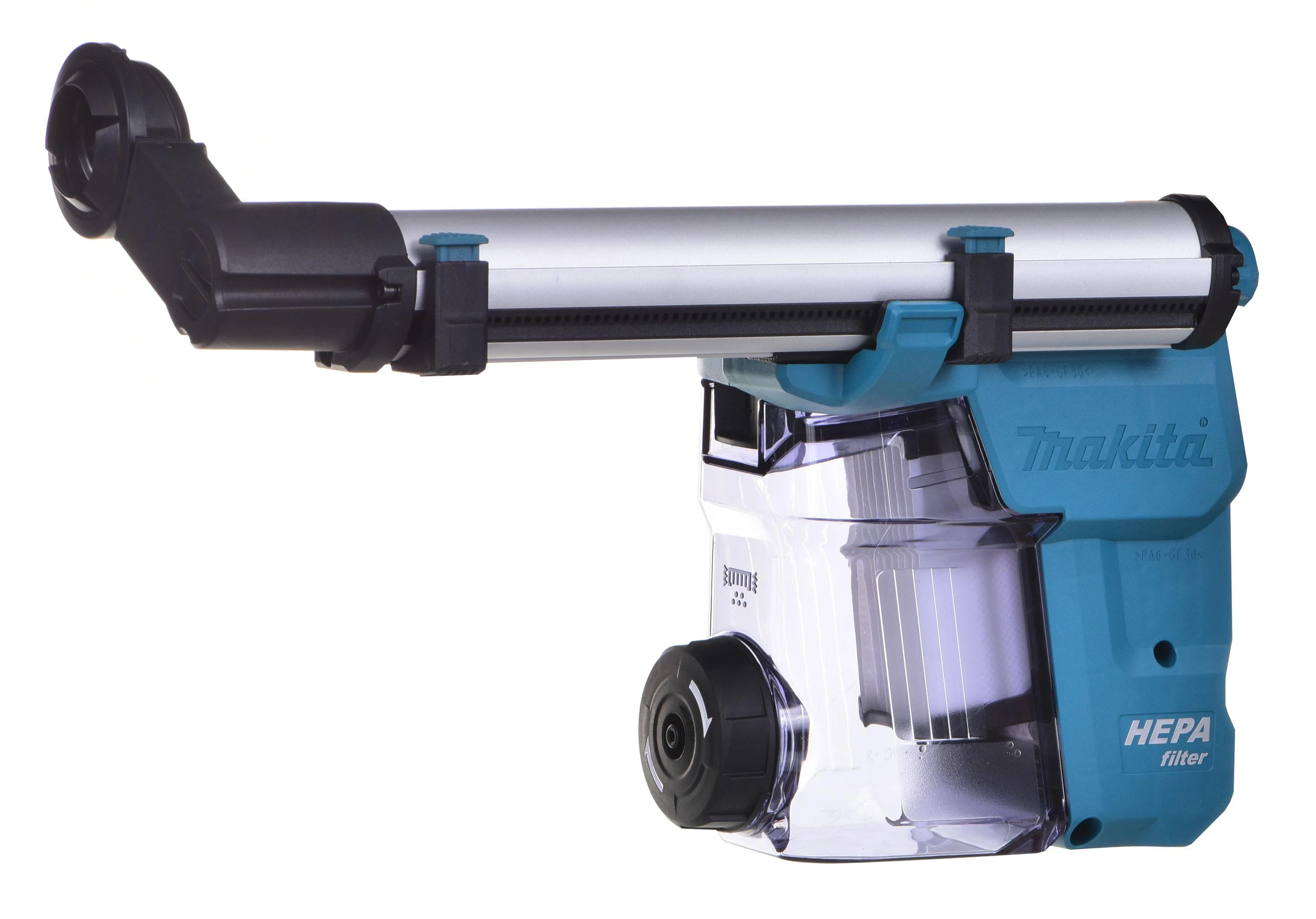 MAKITA SDS-PLUS 1050W GRĘŽIMO IR PRIVERIMO KJŪKAS 3.9J AVT LED + LAIKIKLIS + DX11 HR3012FCWJ