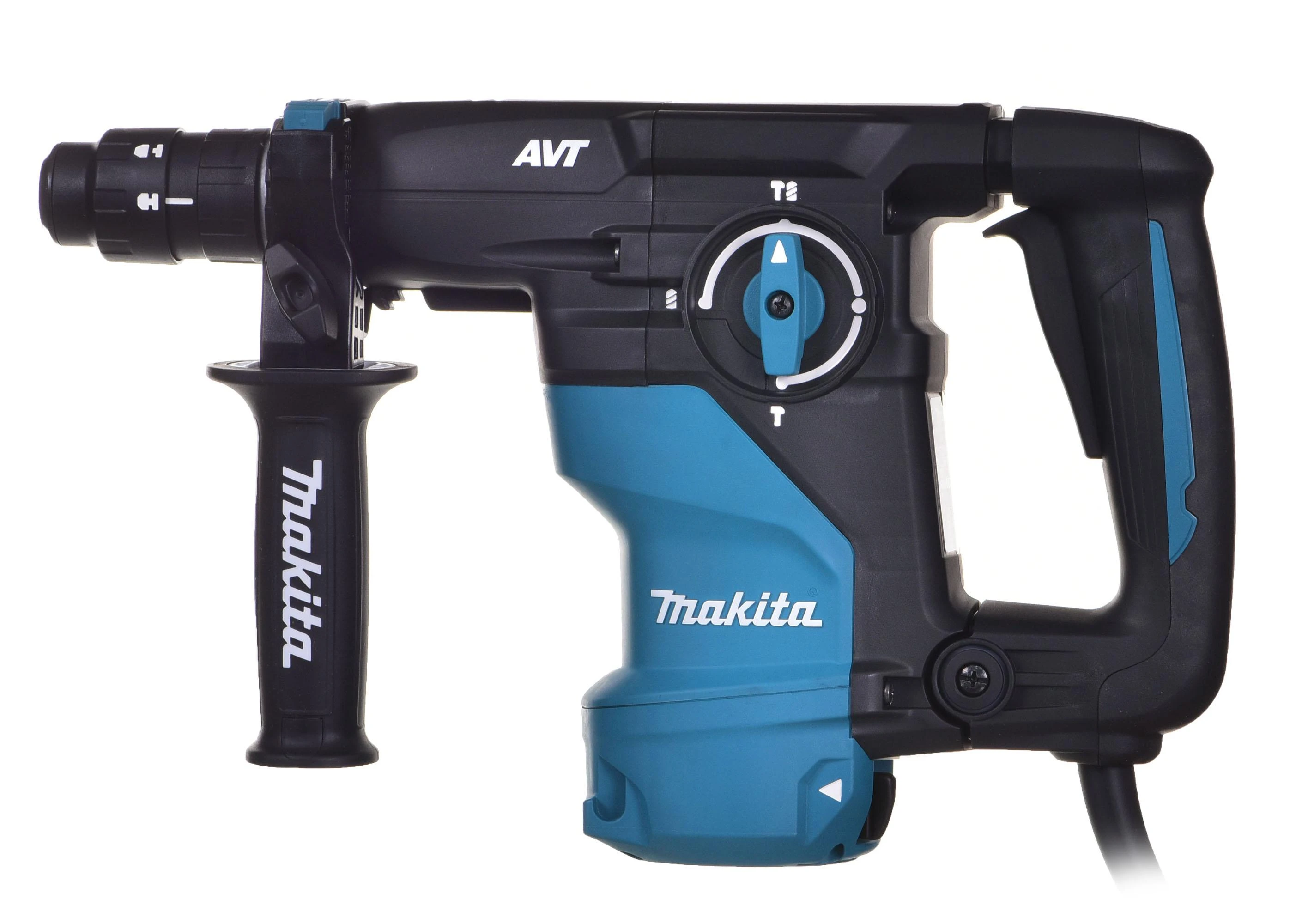 MAKITA SDS-PLUS 1050W GRĘŽIMO IR PRIVERIMO KJŪKAS 3.9J AVT LED + LAIKIKLIS + DX11 HR3012FCWJ