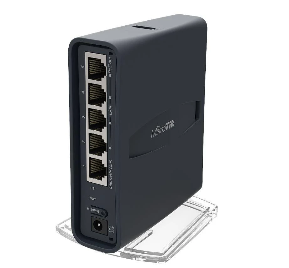 MicroTick | Prieigos taškas | RB952UI-5AC2ND-TC | 802.11ac | 867 Mbit/s | 10/100 Mbit/s | Ethernet LAN (RJ-45) jungle 5 | Tinklelio atramos Nr. | MU-MiMO Taip | Nėra mobiliojo plačiajuosčio ryšio | Antenos tipas Vidinis | 12 min.