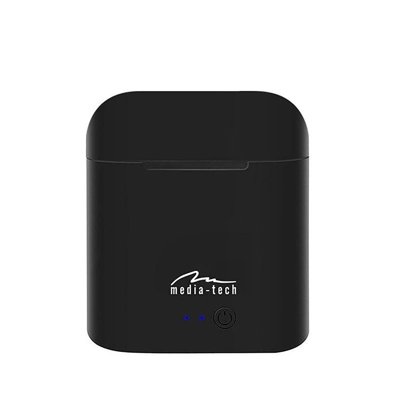 Media-Tech belaidės ausinės R-PHONES MT3589K TWS, Bluetooth, juodos